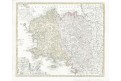 Homann J. B.: Bretagne, mědiryt, (1720)