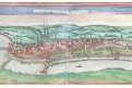 Praha , Braun Hogenberg, mědiryt 1617