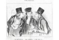 Daumier, HE BIEN! TANT PIS!, litografie, 1851
