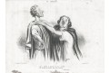 Daumier, Oui! puisque, litografie, 1846