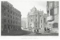 Wien St. Michaelis Platz, Batty, oceloryt 1823