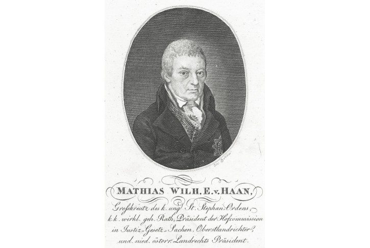 Haan v. Mathias Wilhelm : Böhm, mědiryt, (1810)