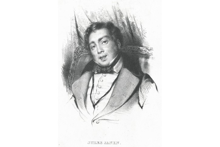 Jules Janin, litografie , 1834
