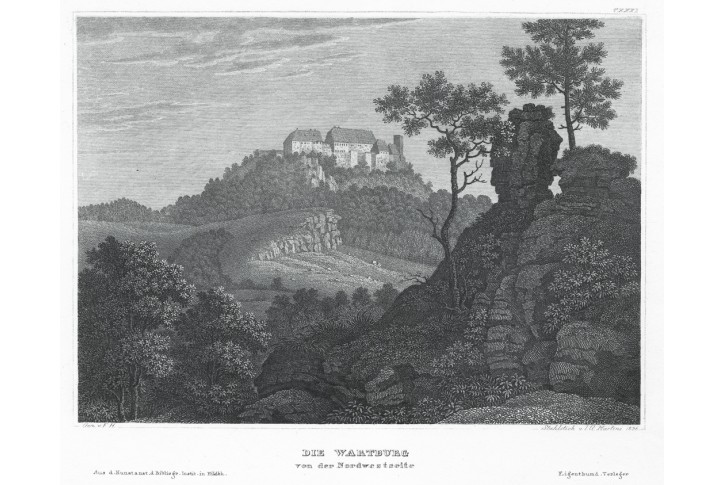 Wartburg, Meyer, oceloryt, 1836