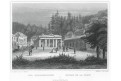 Mariánské lázně Křížový , Lange, oceloryt, 1842