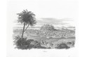 Atény, Döbler, mědiryt, (1820)