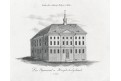 Cheb školní budova, Rainold, mědiryt, 1830