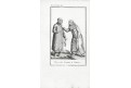 Sibiř Osťáci kroj, Blanchard, mědiryt, 1806