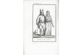 Cejlon kroj, Blanchard, mědiryt, 1806