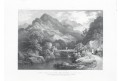 Loch Katrine, Engelmann,  litografie, 1826