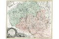 Homann J.B.: kraj  Znojmo a Jihlava, mědiryt, 1720