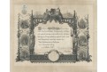 Praha udělení občanství, Hellich, oceloryt,1858