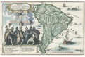 Scherer H., Catholicae in America, mědiryt, 1702