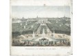 Paris Versailles, Riviere, kolor. litografie, 1870