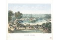 Paris Boulogne, Riviere, kolor. litografie, 1870