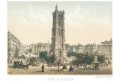 Paris St. Jacques, Riviere, kolor. litograf., 1870