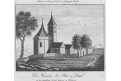 Budeč, Rainold, mědiryt, 1830