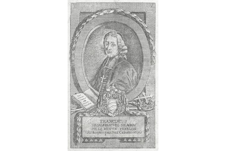 Fenelon Fr. de Salagnac, mědiryt, 1795