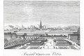 Wien od východu, André, mědiryt, 1827