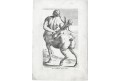 Dalen C.: Kentaur a  Amor, mědiryt, 1659
