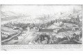 Genf Geneve, Merian,  mědiryt,  1642