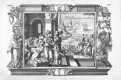 Rentz, Dvěma pánům nelze sloužit, mědiryt,1725