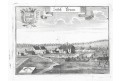 Prunn Schloss, Wening, mědiryt, 1701