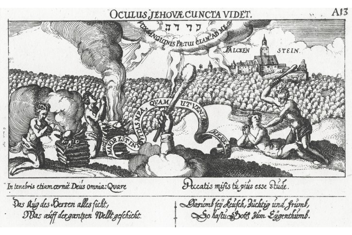 Falckenstein, Meissner, mědiryt, 1637