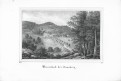 Wiesenbad  Annaberg, Saxonia, litografie, (1840)