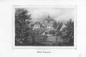 Haynewalde Schloss, Saxonia, litografie, (1840)