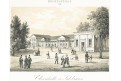 Szczawno-Zdrój , Täubert, litografie, 1850