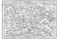 Blaeu - Bertius : Norici, mědiryt, 1634