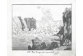 Niagara, Neue, litografie, 1837