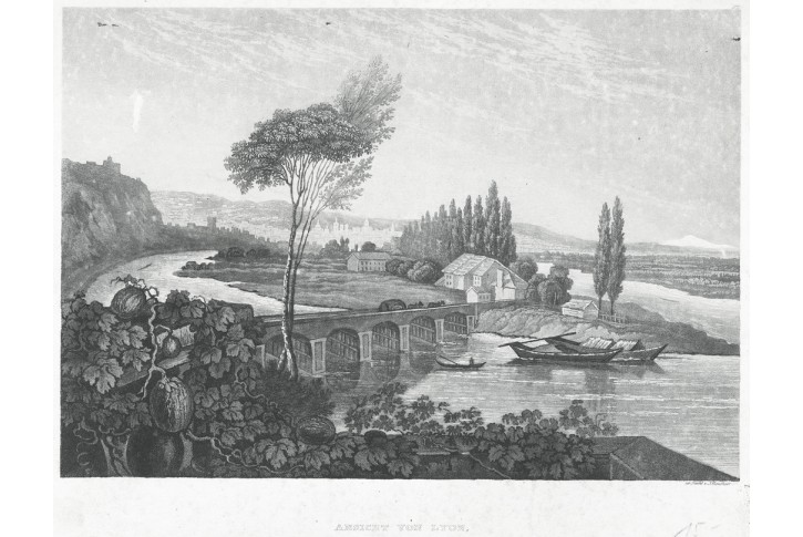 Lyon, Meyer, akvatinta, 1840