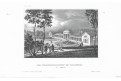Mariánské lázně Ferdinand, Meyer, oceloryt, 1850