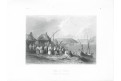 Gladova Bulharsko, Beattie, oceloryt, 1844