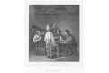 Hráči karty hospoda, Lloyd, oceloryt, 1860