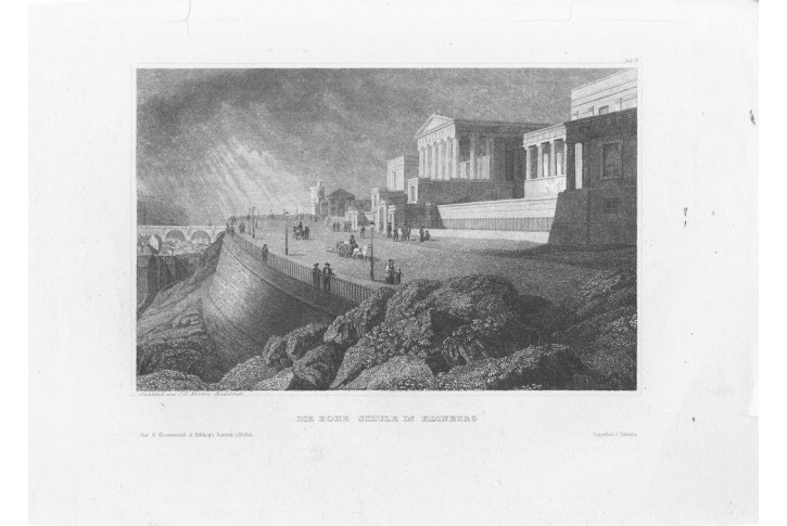 Edinburg I. , Meyer, oceloryt, 1850