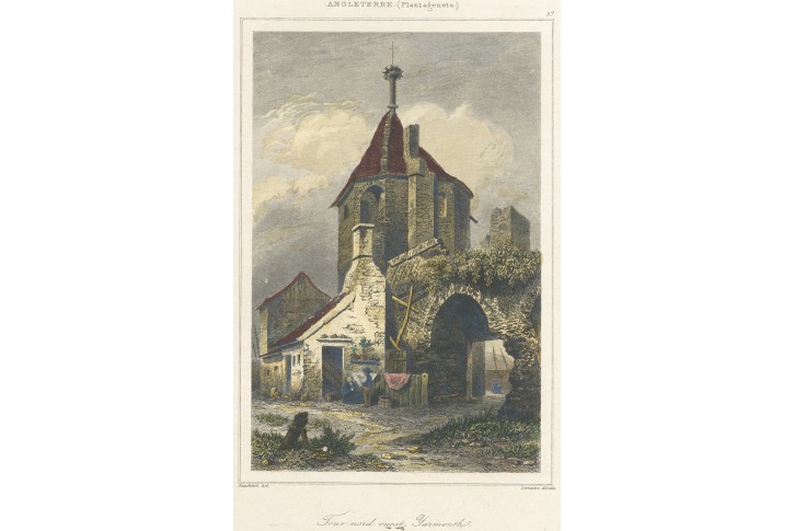 Yarismouth, kolor. oceloryt, (1860)