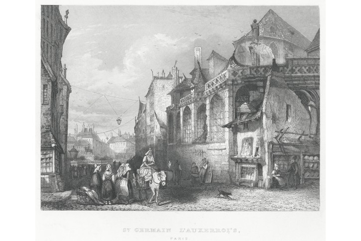 Paris St. Germain, oceloryt, (1840)