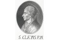 Klement XIV, Papež , mědiryt, 18. stol.