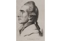 Hlava muže, mědiryt, (1790)