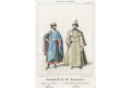 Rusko kroj,  Schneider, kolor. litografie , 1844