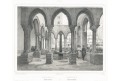 Monreale Sicilie, Benoist,  litografie, 1860