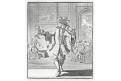 Tanec taneční mistr,Jan Luyken, , mědiryt, 1711