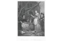 Prodavačka zvěřiny, Payne, oceloryt, 1860