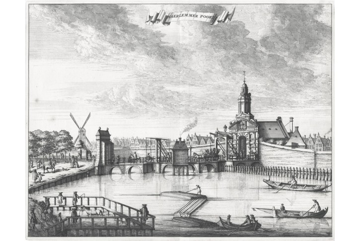 Haarlem přistání, mědily, (1695)