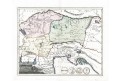 Weigel : VINDELICIA RHAETIA, kolor. mědiryt, 1729