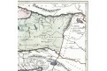 Weigel : VINDELICIA RHAETIA, kolor. mědiryt, 1729