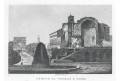 Roma Tempio di Venere, oceloryt, 1840